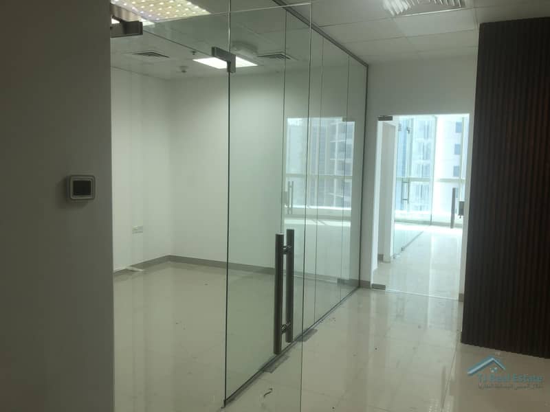 37 Big Size | Best Price|  Glass Partition | Fitted office