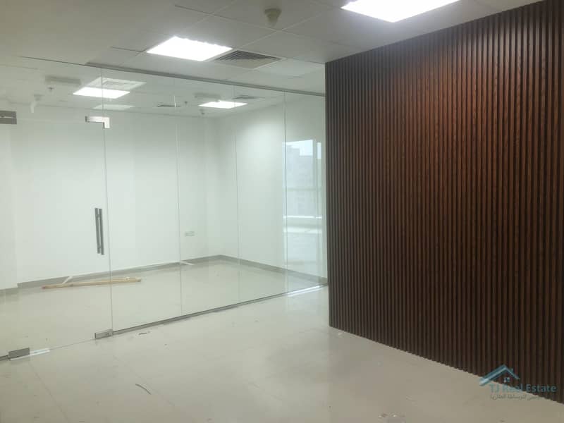 44 Big Size | Best Price|  Glass Partition | Fitted office