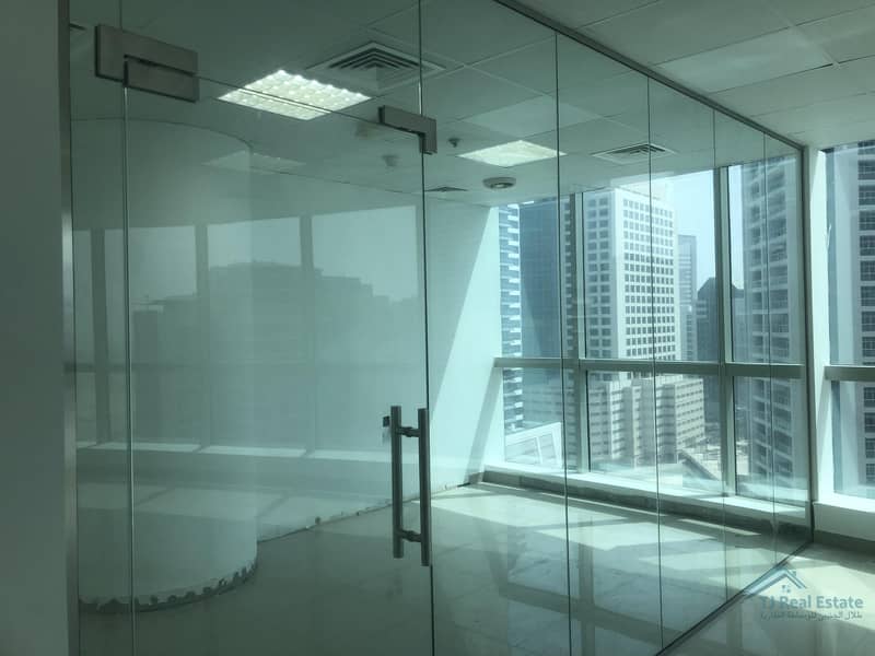 45 Big Size | Best Price|  Glass Partition | Fitted office