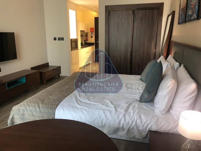 3 Fully Furnished Studio in JVC for rent monthly 3500 and yearly 32000
