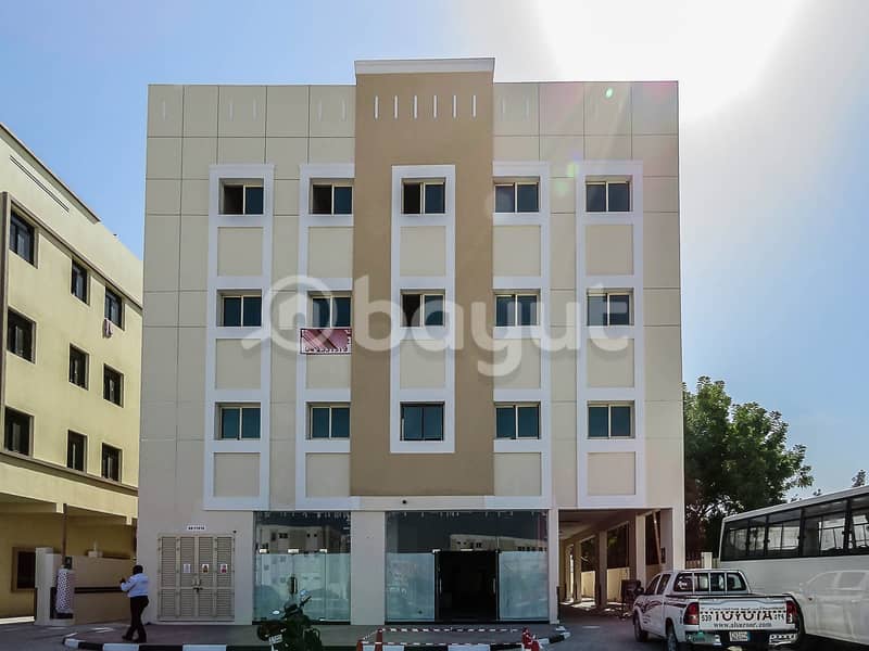 2 NEW  BUILDING LABOR ACCOMMODATION FOR RENT IN ALQUOZ IND-2/ AED250/ HEAD .