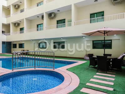 2 Bedroom Flat for Rent in Al Amerah, Ajman - Amazing & limited Offer first tenant FEWA . GYM and pool included.