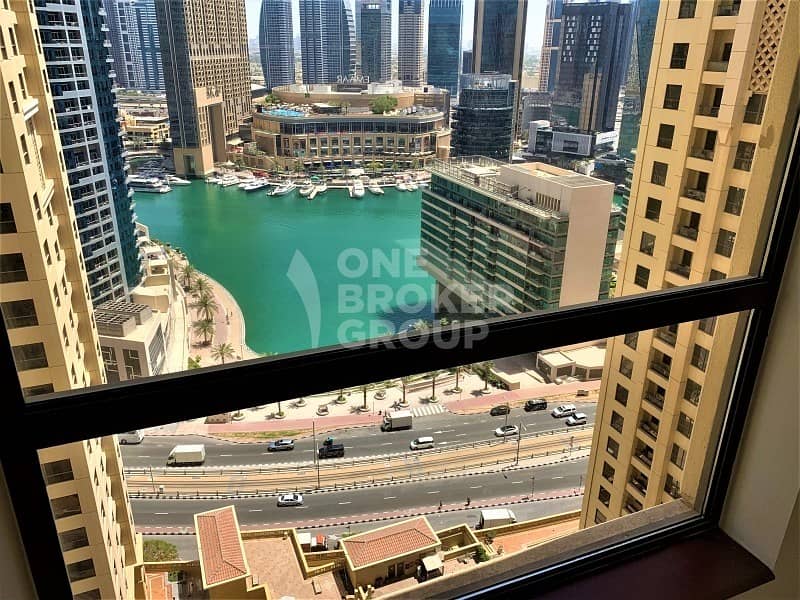 2 Marina views, high floor, close to tram and beach