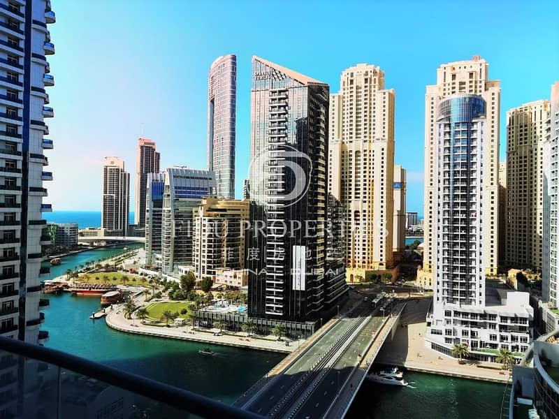 8 Full Marina view | High floor | Fully Furnished