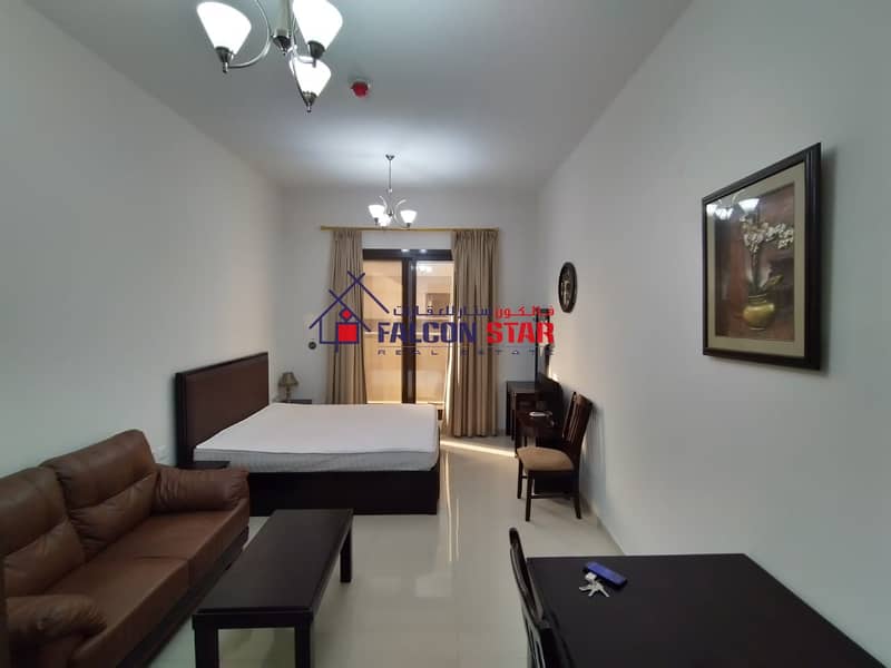 2 FURNISHED STUDIO | PARTIAL GOLF VIEW | BIGGEST LAYOUT FOR RENT