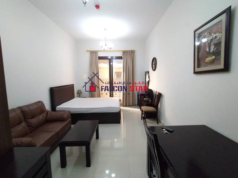 4 FURNISHED STUDIO | PARTIAL GOLF VIEW | BIGGEST LAYOUT FOR RENT