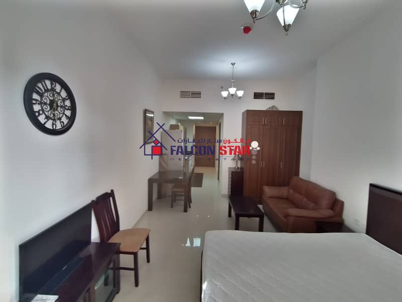 7 FURNISHED STUDIO | PARTIAL GOLF VIEW | BIGGEST LAYOUT FOR RENT