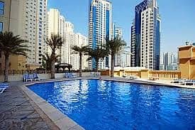 JBR, 2 B/R WITH 2 MONTHS FREE , NO COMMISSION , 4 CHEQUES , BALCONY