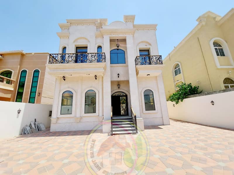 Now without down payment, buy a new villa in Ajman, freehold for all nationalities. Excellent location and personal finishing on a nearby street, clos