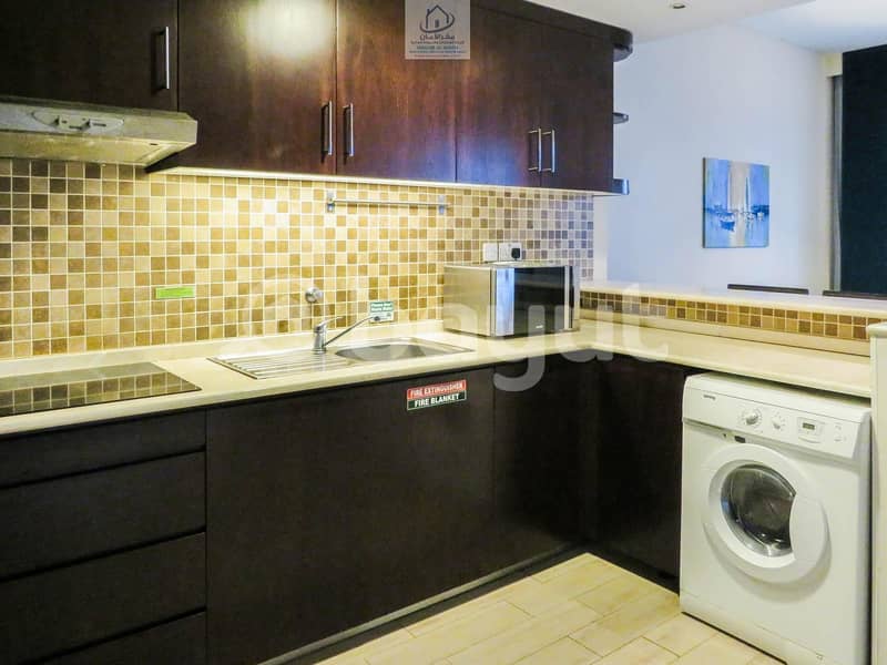 10 Luxurious Furnished  Apartments 1 Bedroom with Modern  Living Room  In Al Nahyan Camp