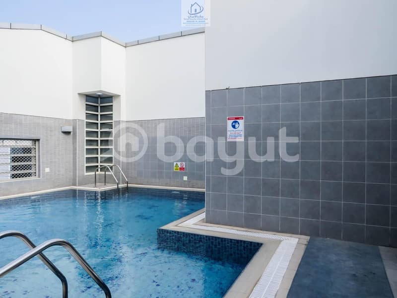 16 Luxurious Furnished  Apartments 1 Bedroom with Modern  Living Room  In Al Nahyan Camp
