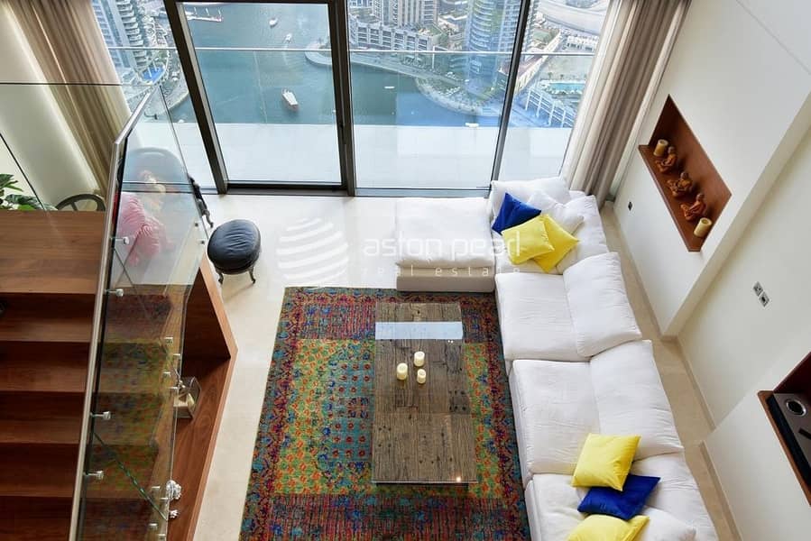 Genuine Luxury Duplex Penthouse | Full Marina View