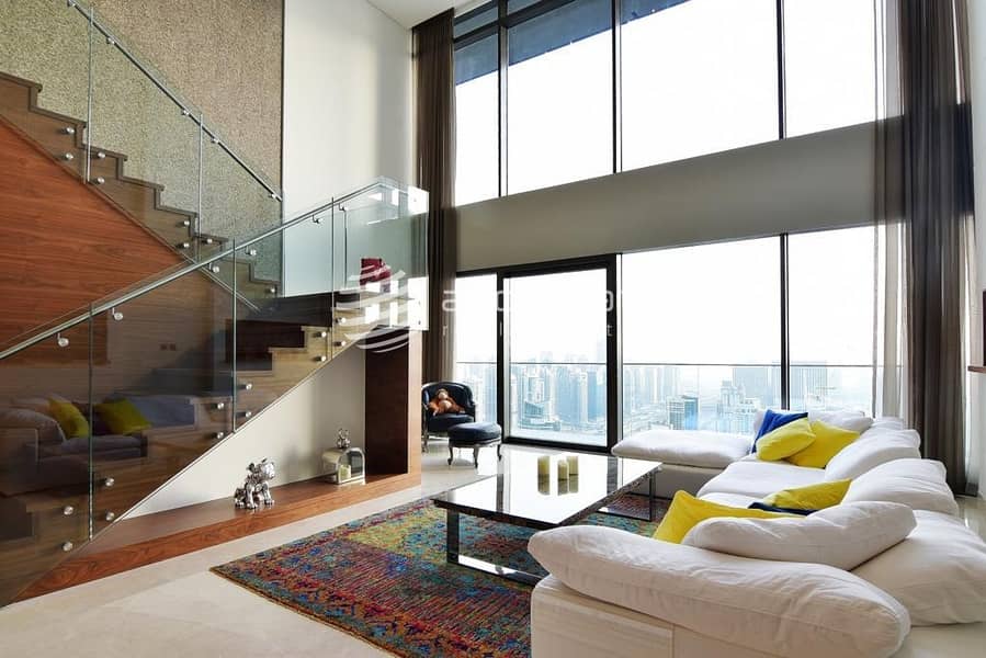 2 Genuine Luxury Duplex Penthouse | Full Marina View