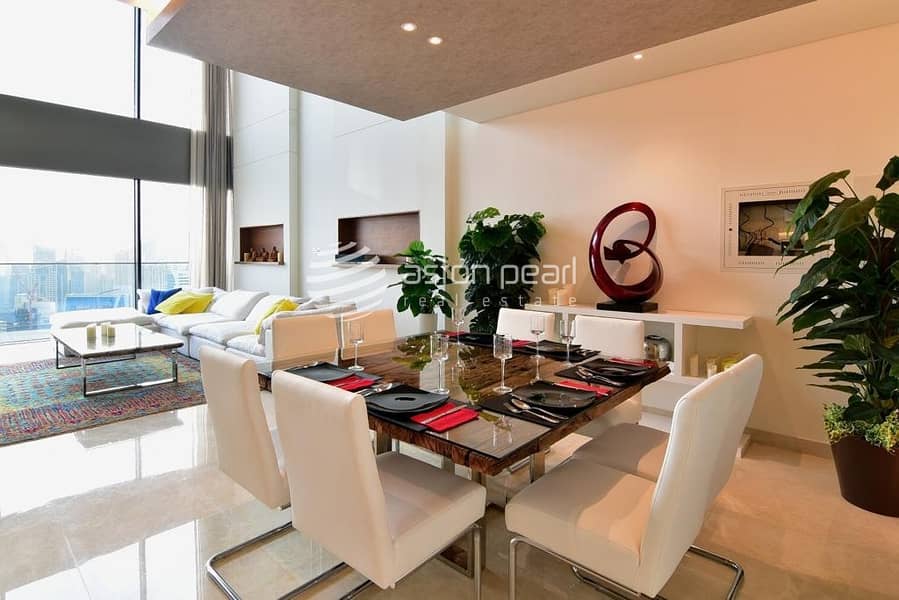 3 Genuine Luxury Duplex Penthouse | Full Marina View