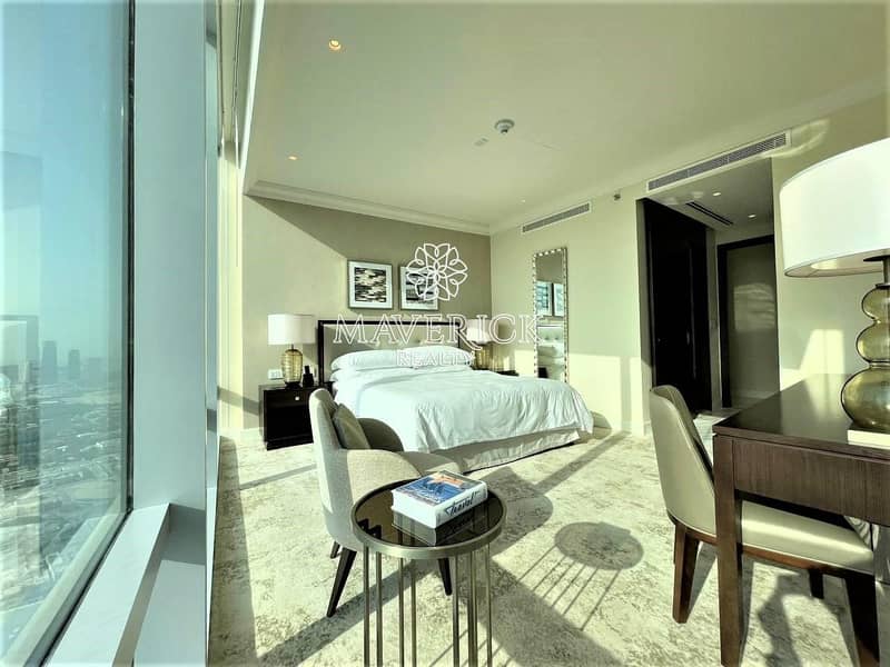 8 Full Burj+Fountain View | Furnished Luxury 1BR