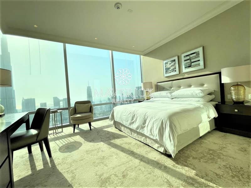 9 Full Burj+Fountain View | Furnished Luxury 1BR