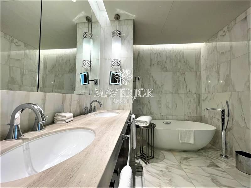 13 Full Burj+Fountain View | Furnished Luxury 1BR