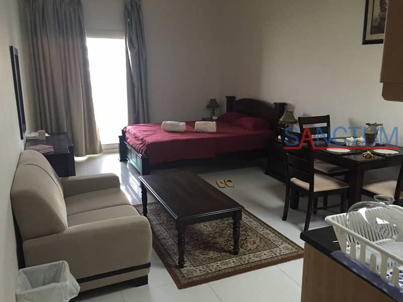 10% ROI| Balcony | Fully Furnished and Equipped