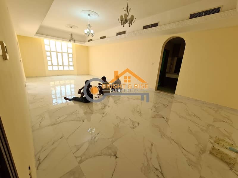 4 ALLURING 6 BEDROOM VILLA  WITH DRIVER ROOM AND  BIG PRIVATE YARD IN MBZ