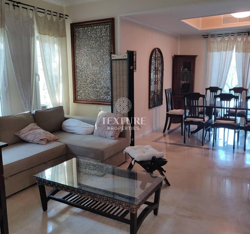 Fully Furnished | Bright & Spacious | 3 Bed+Study
