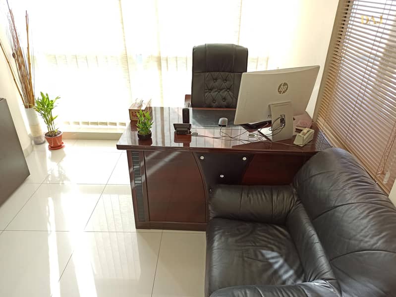 7 Furnished Private Office Spaces including High-speed Internet and DEWA | 0% commission