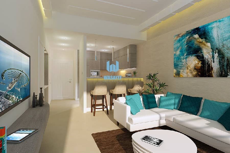 7 luxury and Specious Studio Apt With Balcony  In JVC
