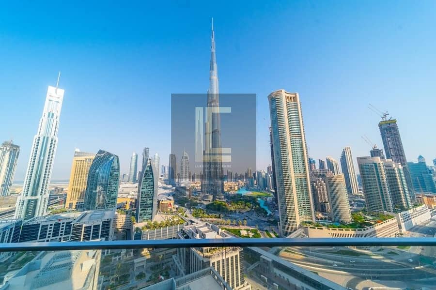 16 Exceptional Full Burj Khalifa View I 3BRIFurnished
