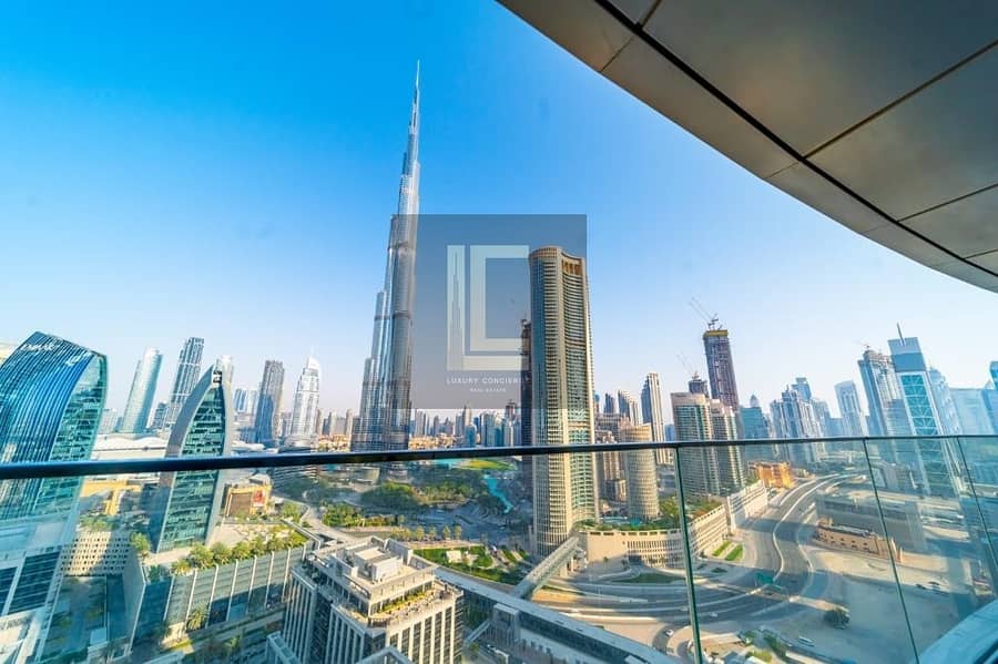 22 Exceptional Full Burj Khalifa View I 3BRIFurnished