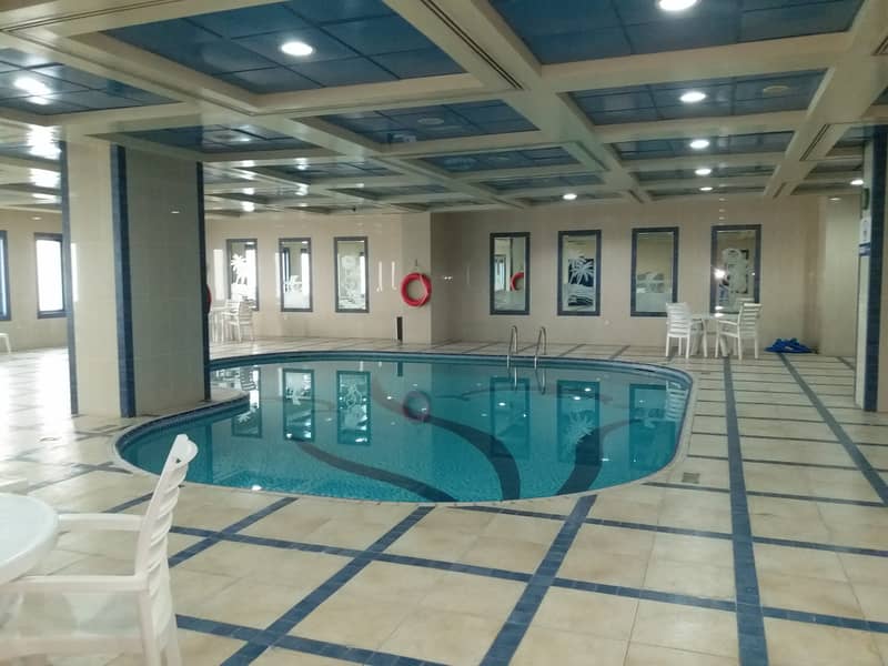 1 MONTH FREE  CLOSE TO MATRO 3 BEDROOM WITH MAID ROOM WITH GYM. POOL. PARKING ONLY JUST 85K