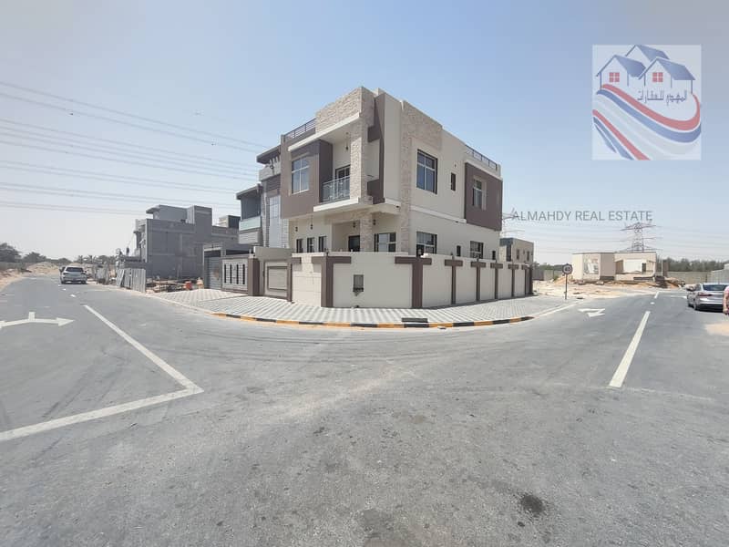 Own a villa for life in Ajman at an attractive price, freehold all nationalities