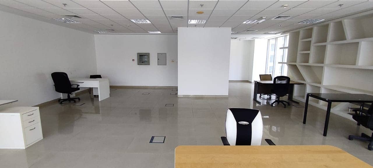 5 Huge Office Space for Rent | 55K AED Anually - 40 AED per square feet