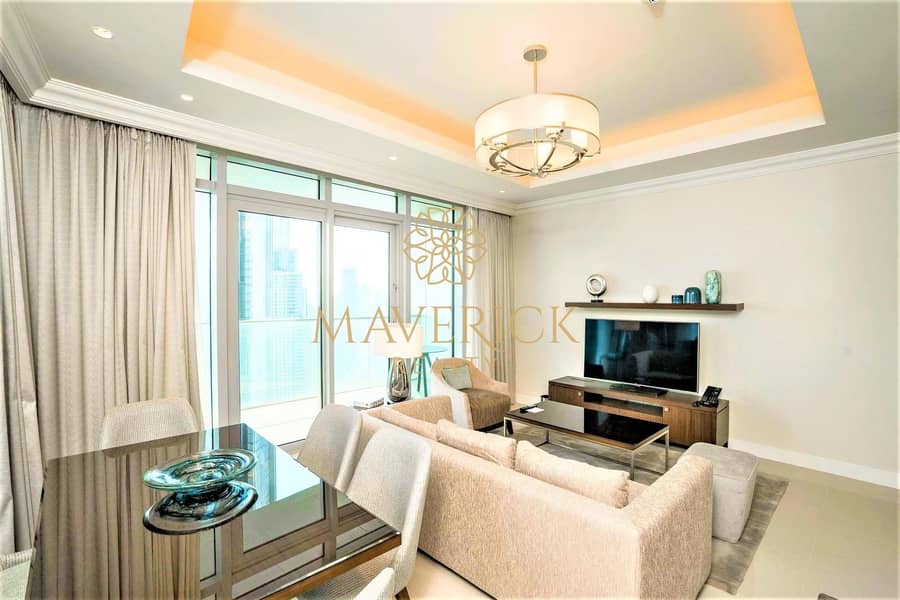 Burj+Fountain View | Furnished 2BR | All Included