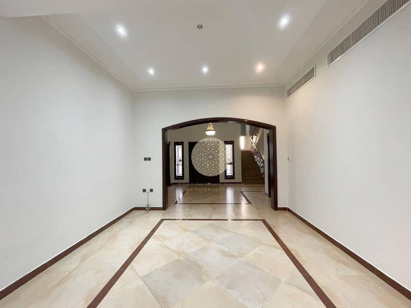 15 LUXURIOUS 5 MASTER BEDROOM COMPOUND VILLA WITH SWIMMING POOL FOR RENT IN KHALIFA CITY A