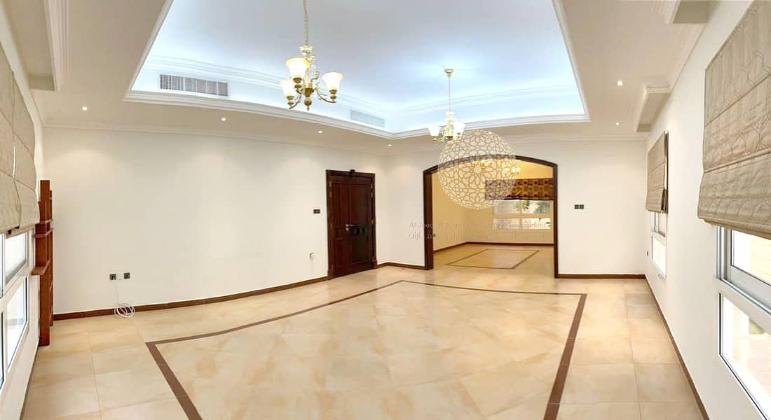 17 LUXURIOUS 5 MASTER BEDROOM COMPOUND VILLA WITH SWIMMING POOL FOR RENT IN KHALIFA CITY A