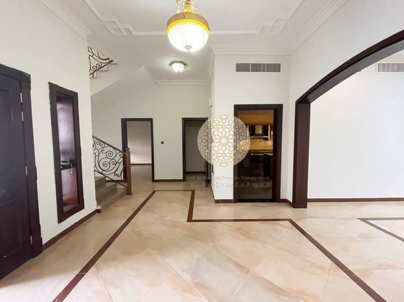 20 LUXURIOUS 5 MASTER BEDROOM COMPOUND VILLA WITH SWIMMING POOL FOR RENT IN KHALIFA CITY A