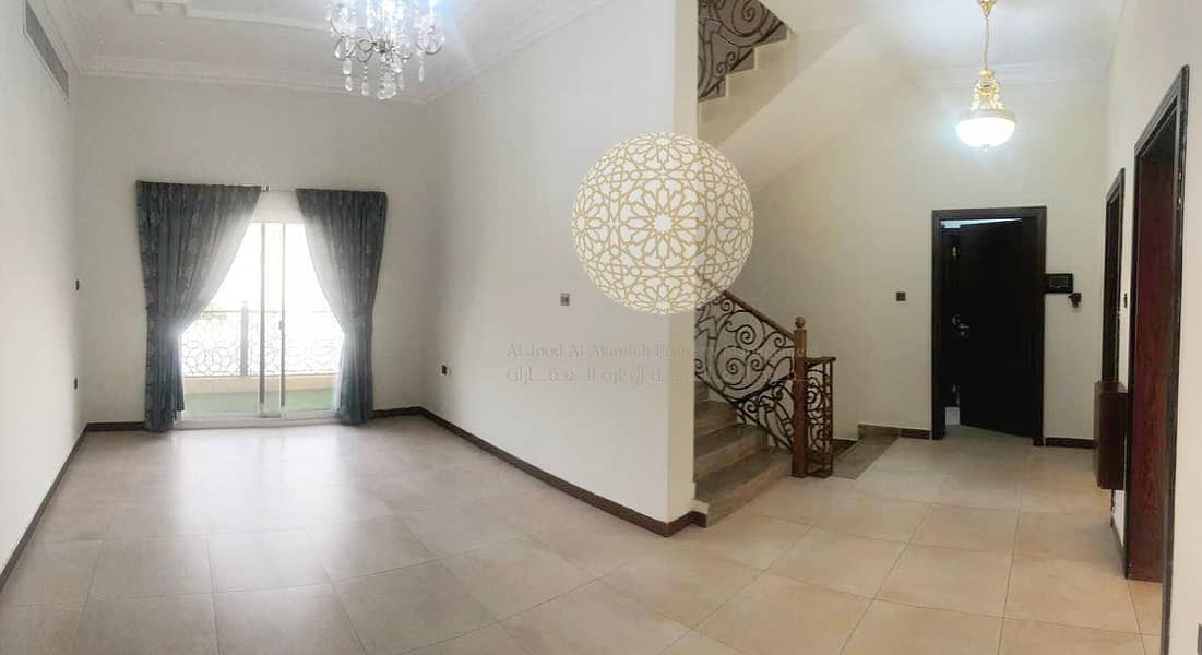21 LUXURIOUS 5 MASTER BEDROOM COMPOUND VILLA WITH SWIMMING POOL FOR RENT IN KHALIFA CITY A