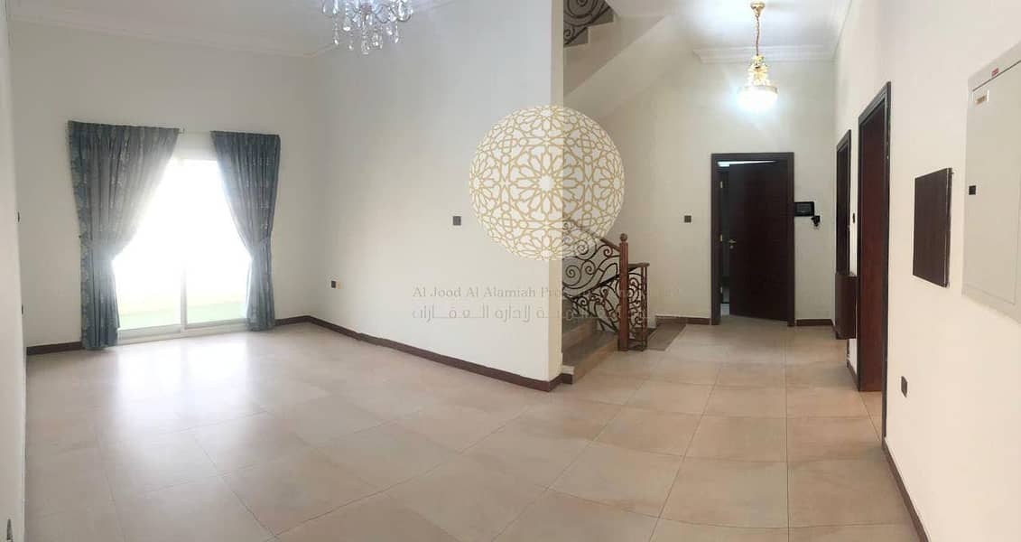 22 LUXURIOUS 5 MASTER BEDROOM COMPOUND VILLA WITH SWIMMING POOL FOR RENT IN KHALIFA CITY A