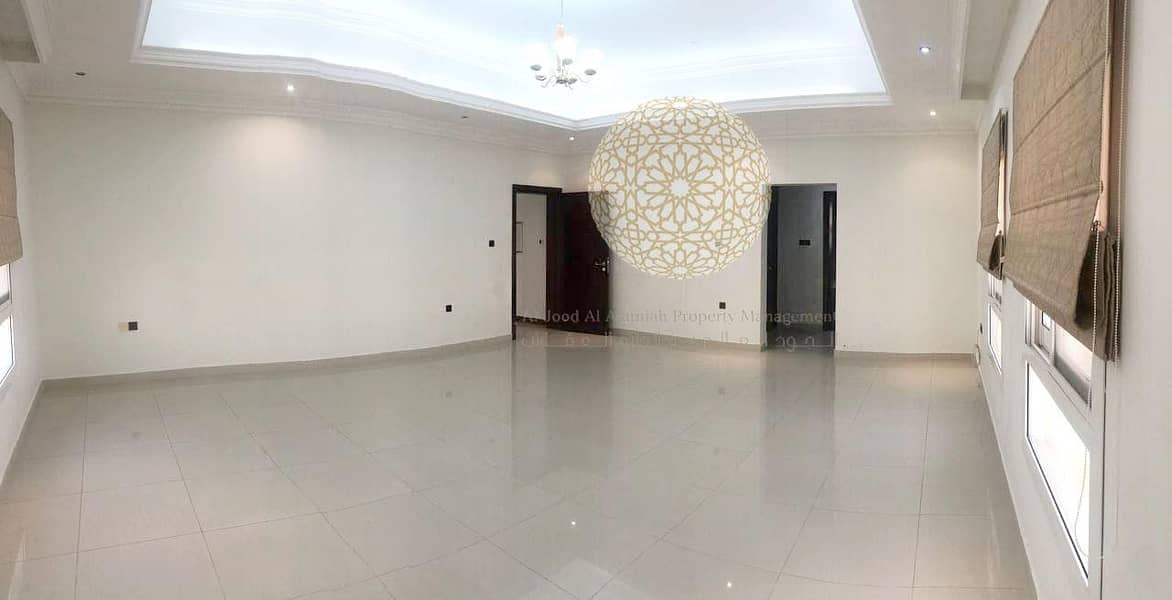 29 LUXURIOUS 5 MASTER BEDROOM COMPOUND VILLA WITH SWIMMING POOL FOR RENT IN KHALIFA CITY A