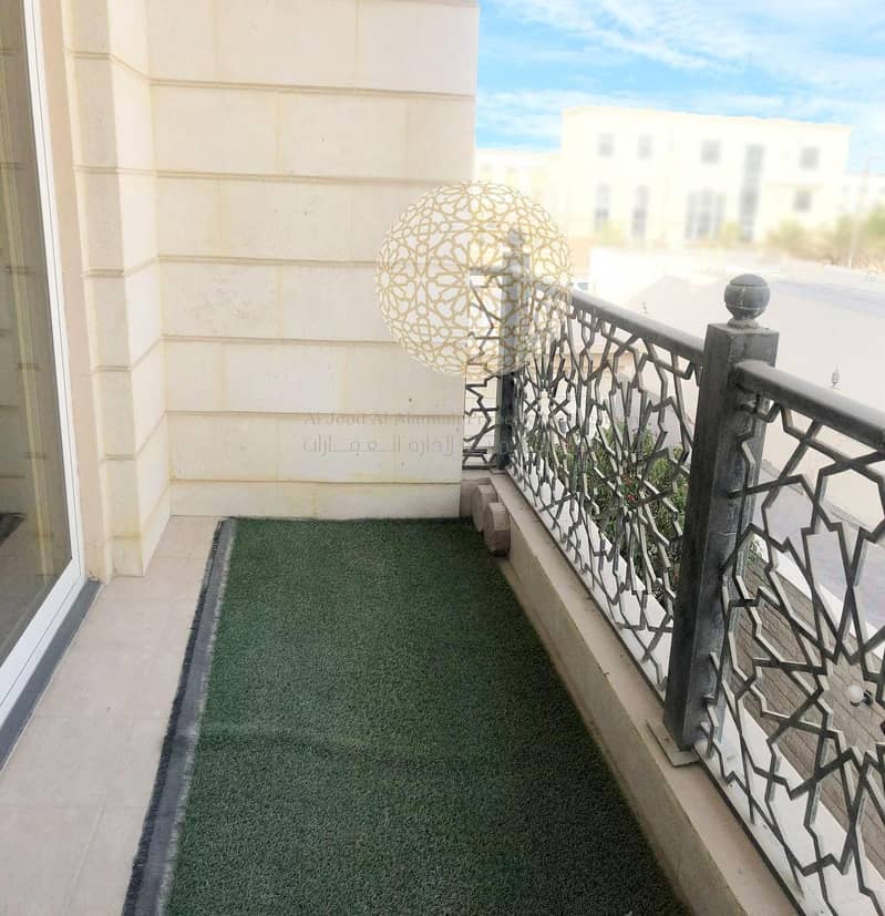 32 LUXURIOUS 5 MASTER BEDROOM COMPOUND VILLA WITH SWIMMING POOL FOR RENT IN KHALIFA CITY A