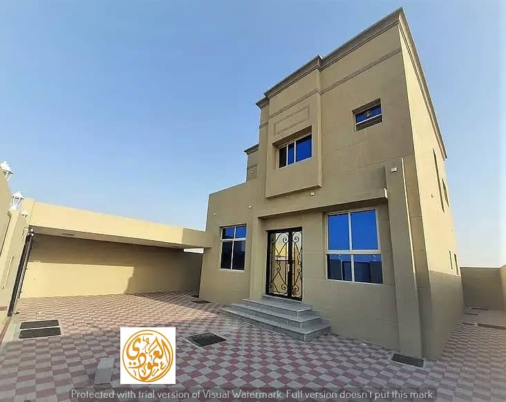 Now without down payment, buy a new villa in Ajman, freehold for all nationalities. Excellent location and personal finishing on a nearby street, clos