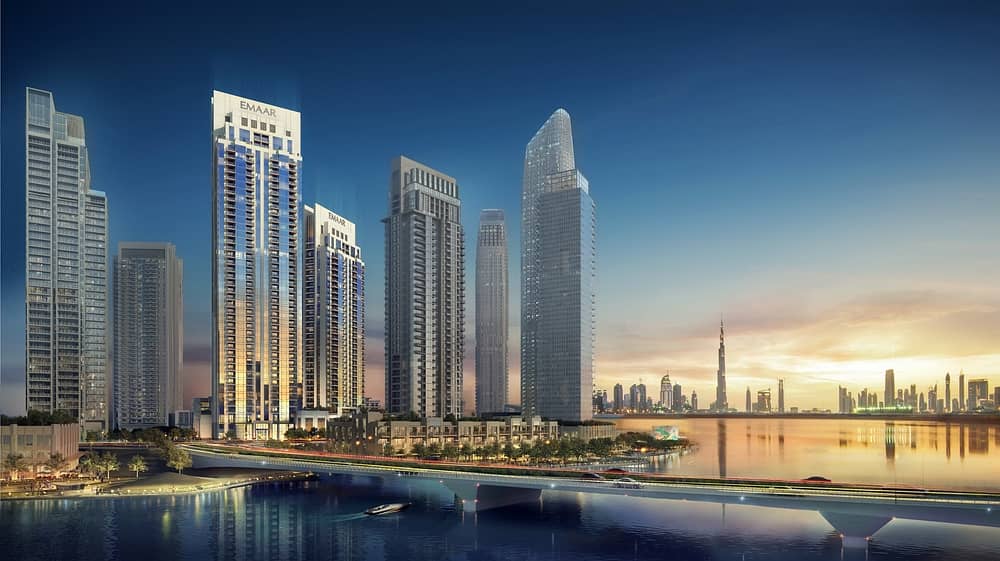 10 Full View of the Dubai Creek with 2 bedroom