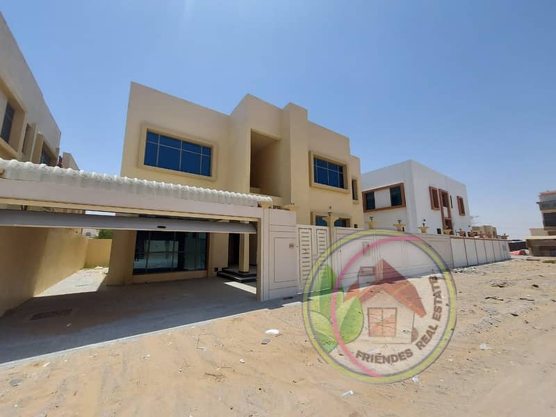 Villa for sale in Ajman, Al Rawda, the most famous villas, the highest value, the latest design and the best quality with the possibility of easy bank