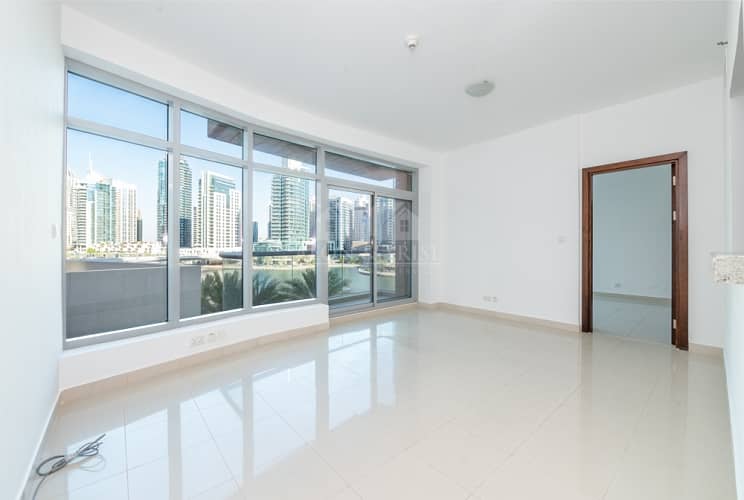 2 Unfurnished 1 bed | Full Marina View | Ready to move in