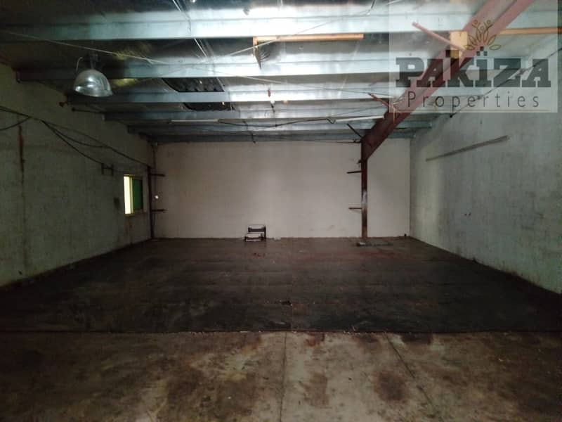 10 7000 Sqft Low Price II Road Facing Office Cum Cold Storage  Warehouse Behind Al Manama Street!! Inclusive TAX