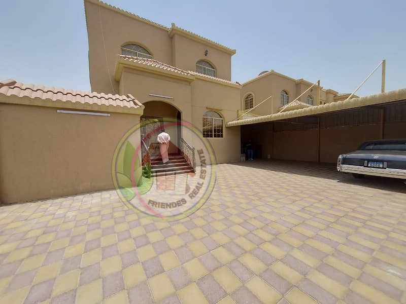 Villa for sale in Al Mowaihat area with electricity and water, freehold, super deluxe finishingطيب