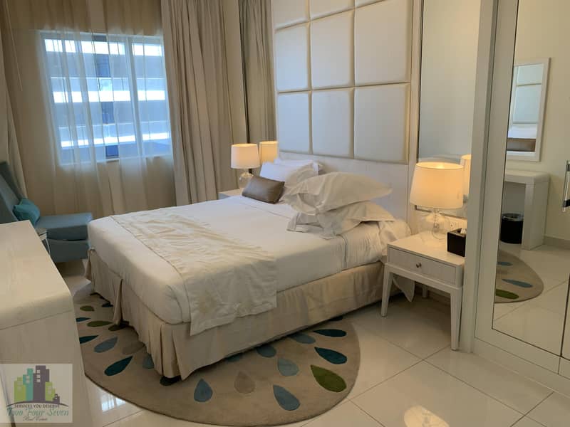 18 FULLY FURNISHED 1BR FOR RENT IN DAMAC SIGNATURE