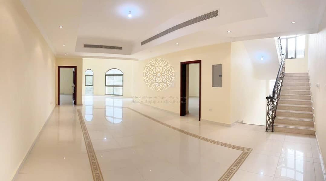 12 SUPER DELUXE LUXURY FINISHING INDEPENDENT VILLA WITH 6 MASTER BEDROOM AND DRIVER ROOM FOR RENT IN AL MAQTAA