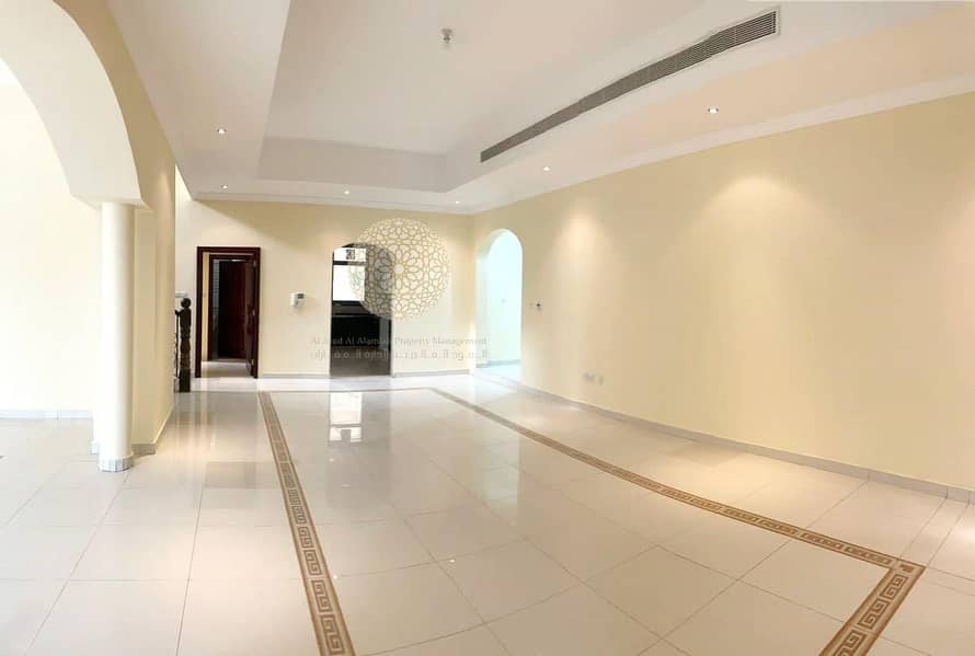 14 SUPER DELUXE LUXURY FINISHING INDEPENDENT VILLA WITH 6 MASTER BEDROOM AND DRIVER ROOM FOR RENT IN AL MAQTAA