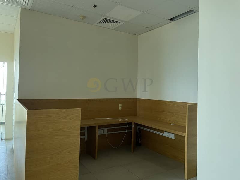 6 Fitted office with 7- partition VASTU compliance .