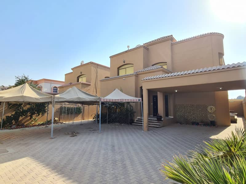 Villa for sale in Ajman, the Rawda area, two floors, modern design with the possibility of easy bank financing